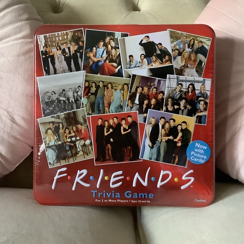 New still sealed Friends Trivia game.